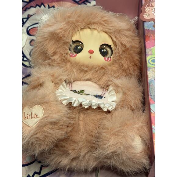 Liila Tea Time With My Girl 600% Series- Pink Kitty Open Box Open Bag with card - Picture 2 of 8